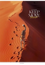 Füzet, tűzött, A4, vonalas, 40 lap, SHKOLYARYK "Keep Move", vegyes